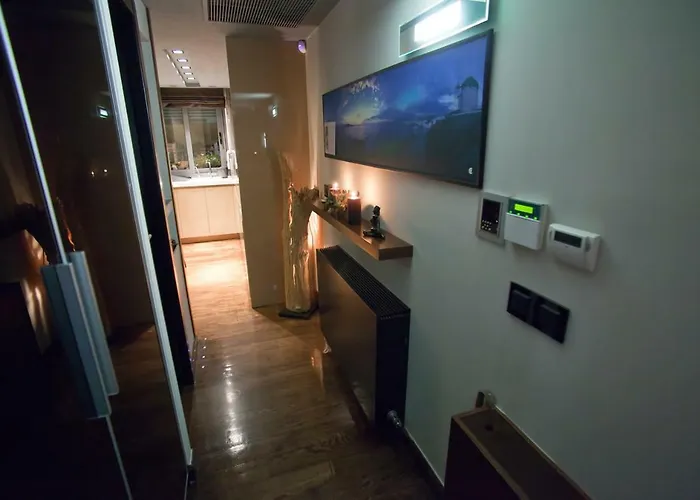 Deluxe Boutique , Jacuzzi, Private Parking, Fireplace Apartamento Tesalónica